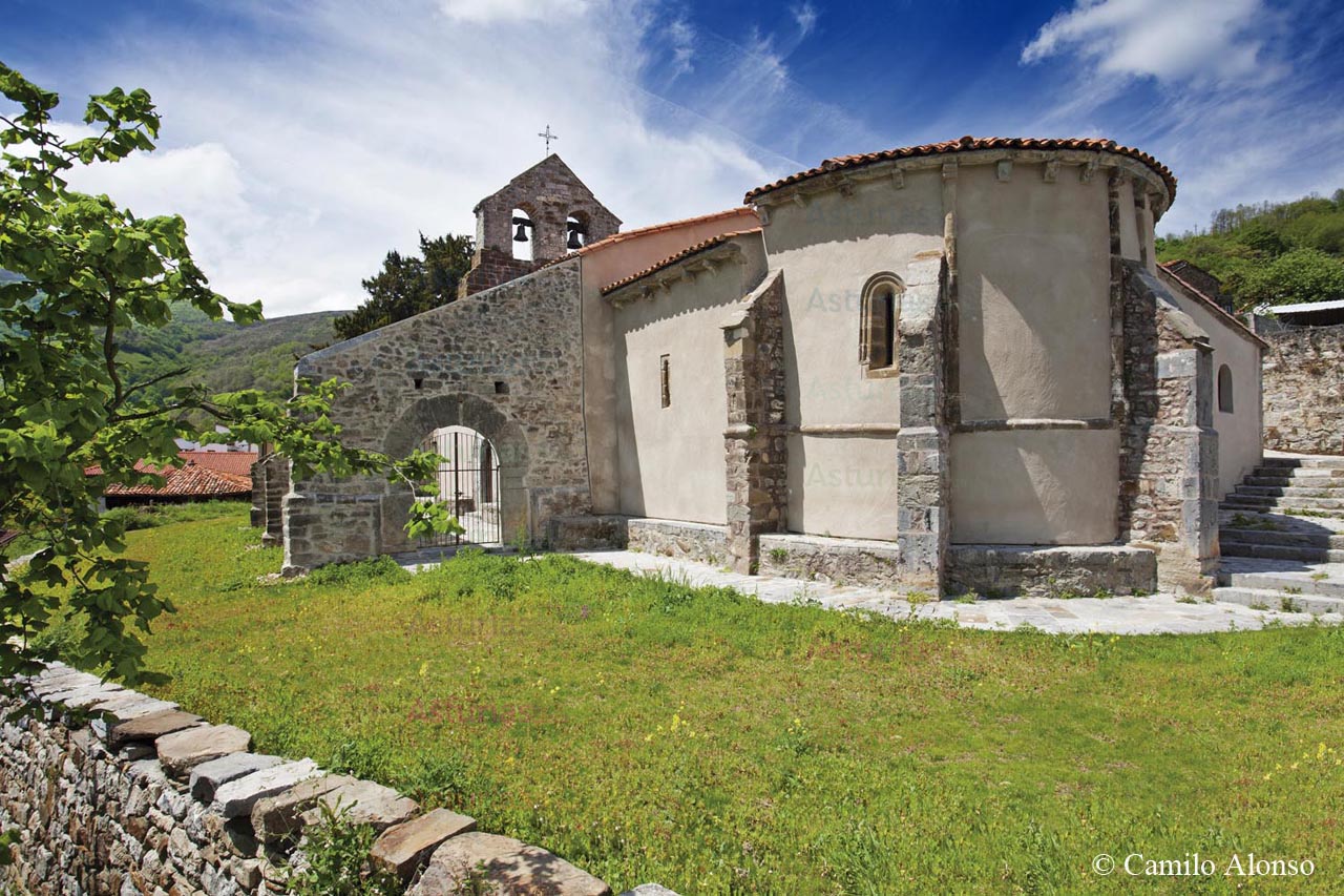 San juan de Riomera, vista desde la abside